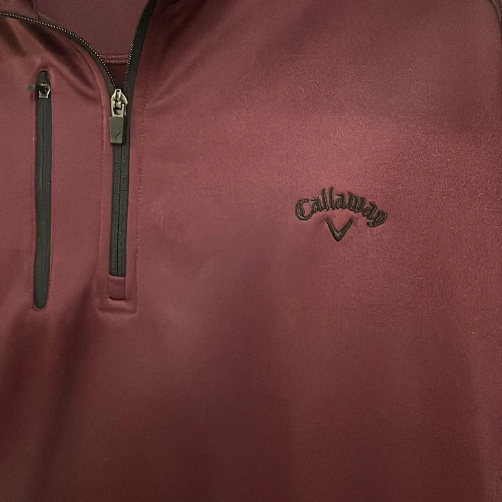 Sold!  Men’s Callaway XXL 3/4 zipper sweatshirt - Picture 7 of 9